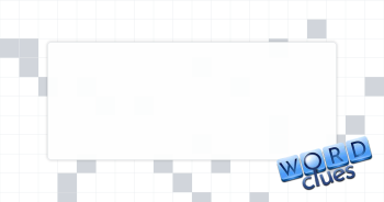 Glowing thing Crossword Clue