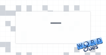 Great weight Crossword Clue