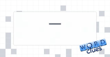 Gush, as lava Crossword Clue