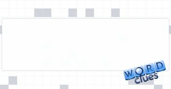Hair over the eyes Crossword Clue