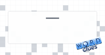 Hanging loosely Crossword Clue