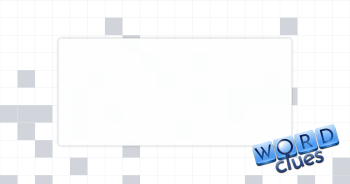 Hangs down Crossword Clue