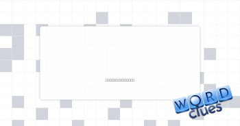 Heavy bang Crossword Clue