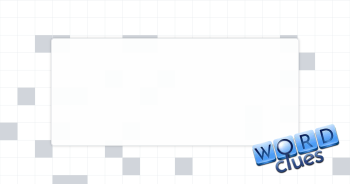 Held-up flag Crossword Clue