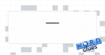 How a fool acts Crossword Clue