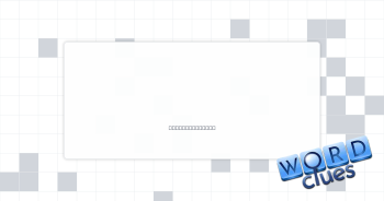 Icy look Crossword Clue