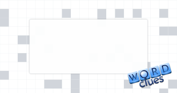 In front Crossword Clue