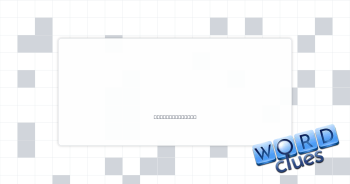 In the main Crossword Clue