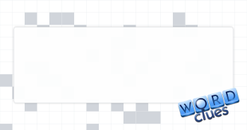 It's meant to be Crossword Clue