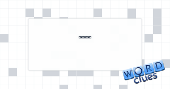 Lazy sort Crossword Clue