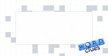 Less forward Crossword Clue