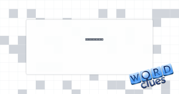 Less vibrant Crossword Clue