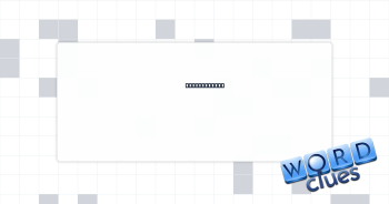 Light weight Crossword Clue
