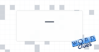 Loaded chip Crossword Clue