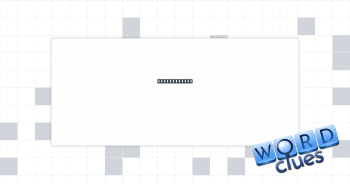 Lump of clay Crossword Clue