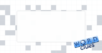 Marked up Crossword Clue