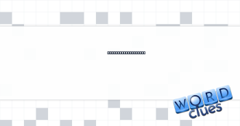 Meaningless drawing Crossword Clue