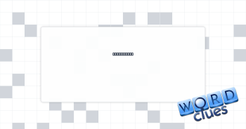 Melted ice Crossword Clue
