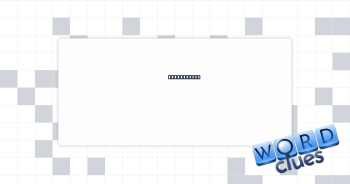 Metal sound Crossword Clue
