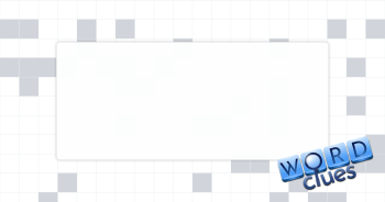 Mopes around Crossword Clue