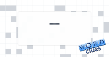 Most recent Crossword Clue