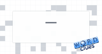 Mr Bean, e.g. Crossword Clue