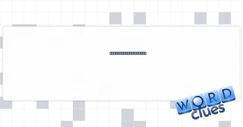Music staff symbol Crossword Clue