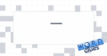 Necklace part Crossword Clue
