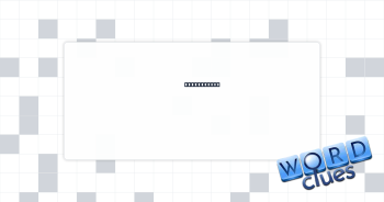 Overly loud Crossword Clue