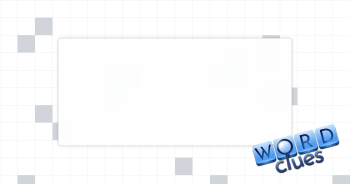 Palm leaf Crossword Clue