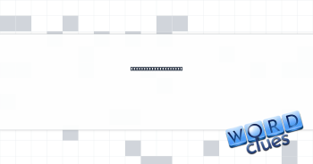 Part of a Clue guess Crossword Clue