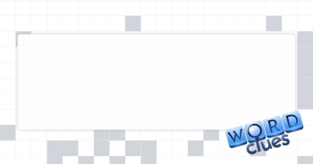 Partially melted Crossword Clue