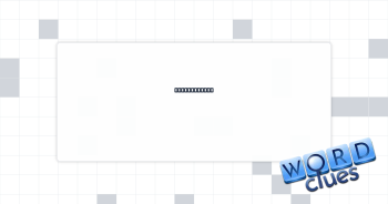 Poem excerpt Crossword Clue