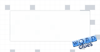 Poke (through) Crossword Clue