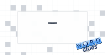 Poker word Crossword Clue