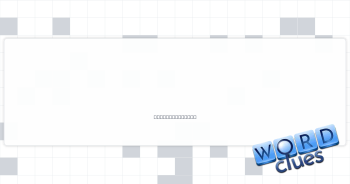 Poolside furniture Crossword Clue