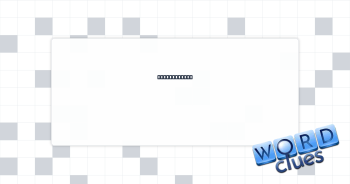 Poor showing Crossword Clue