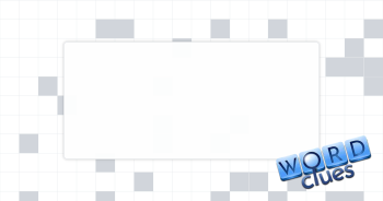 Pup's bark Crossword Clue