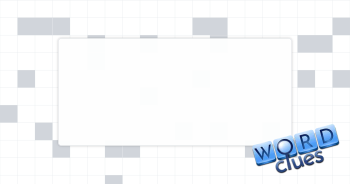 Quilt, say Crossword Clue