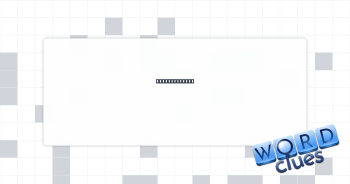 [Raises hand] Crossword Clue
