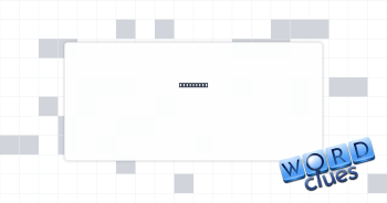 Recolored Crossword Clue