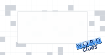 Red signal Crossword Clue