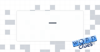 Repeating Crossword Clue