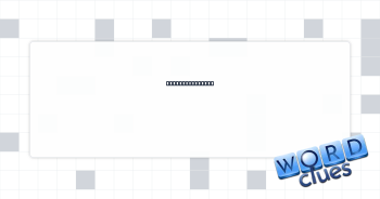 Savage creature Crossword Clue
