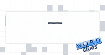 Self-referential Crossword Clue