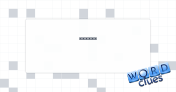 Setting item Crossword Clue