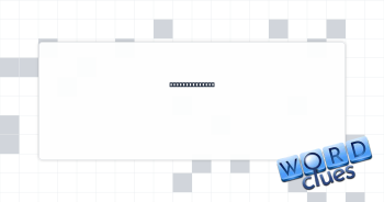 Shapeless lump Crossword Clue