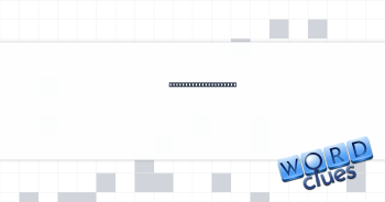 Sketch the outline of Crossword Clue