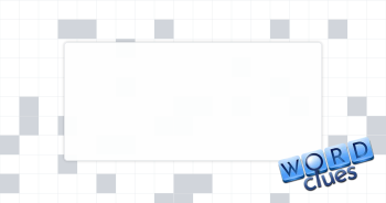 Solid block Crossword Clue