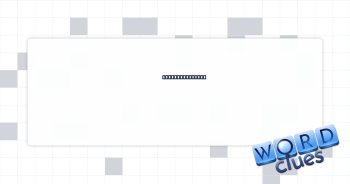 Sound of a fall Crossword Clue